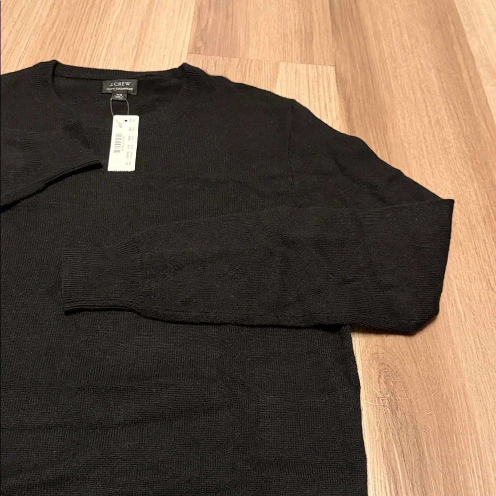 J. Crew Men’s Black Crewneck Sweater